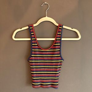 Rainbow tank top from Topshop!